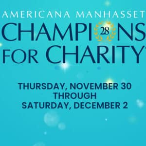 Champions for Charity, November 30 through december 2